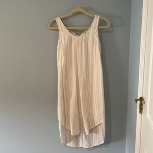 Anthropologie linen dress